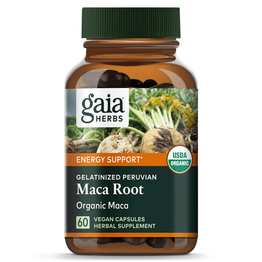 Raíz de Maca Gaia Herbs: Energía y Vitalidad Natural | ProHealth Shop [Panamá]
