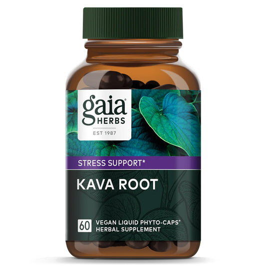 Gaia Herbs Raíz de Kava: Calma y Relajación Natural | ProHealth Shop [Panamá]