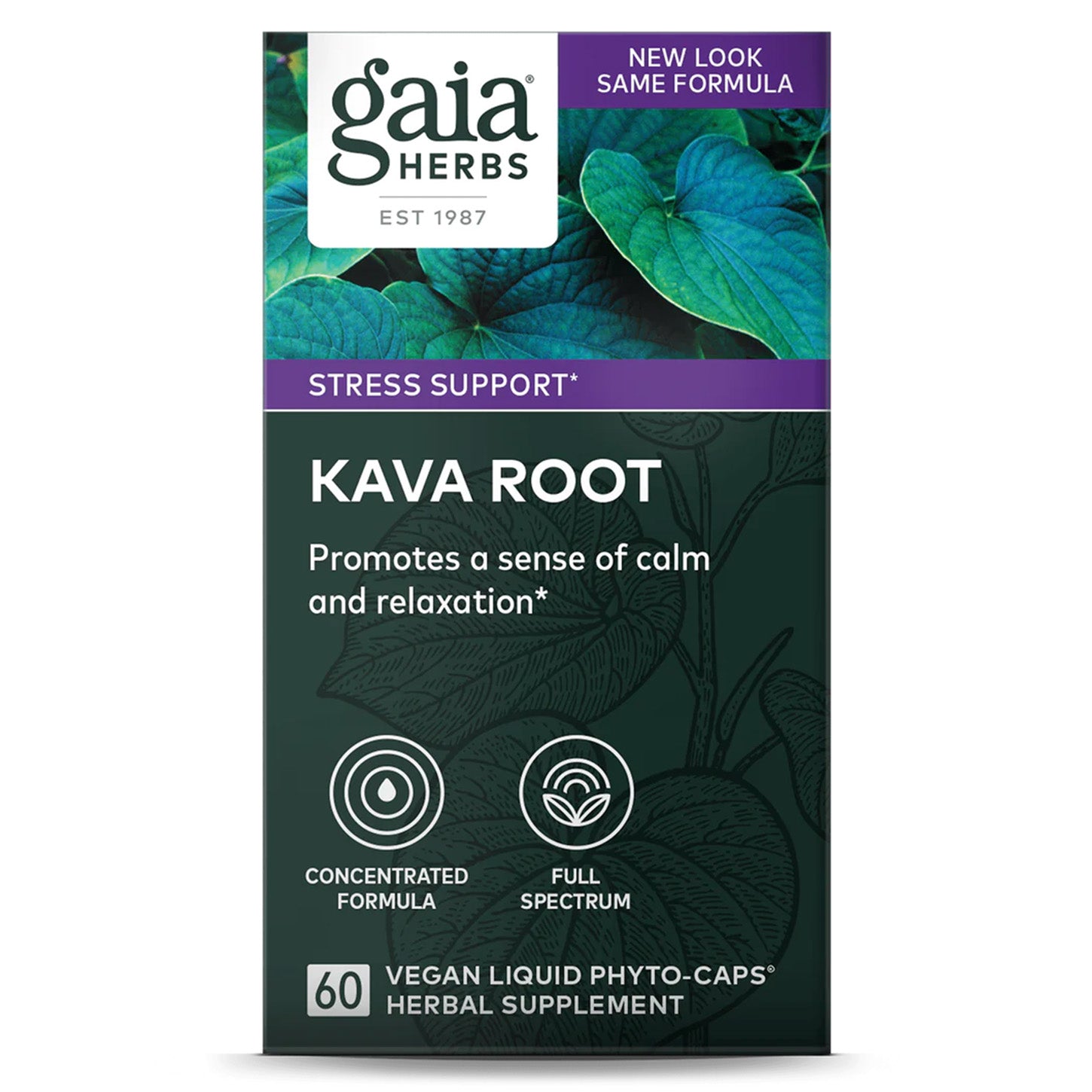 Gaia Herbs Raíz de Kava: Calma y Relajación Natural | ProHealth Shop [Panamá]