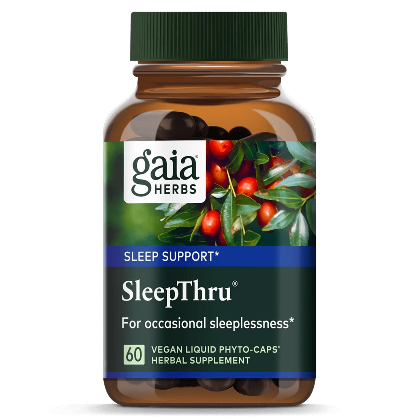 Gaia Herbs SleepThru: Apoyo Natural para un Sueño Tranquilo y Reparador ...