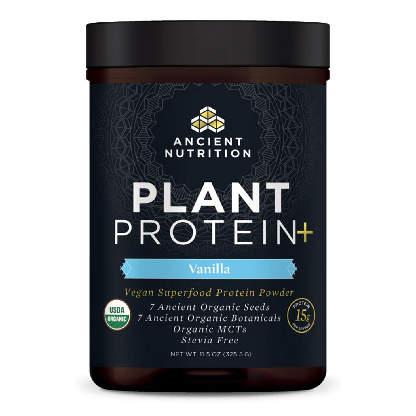 Ancient Nutrition Plant Protein+ Vanilla: Proteína Vegetal con Sabor Delicioso | ProHealth Shop [Panamá]