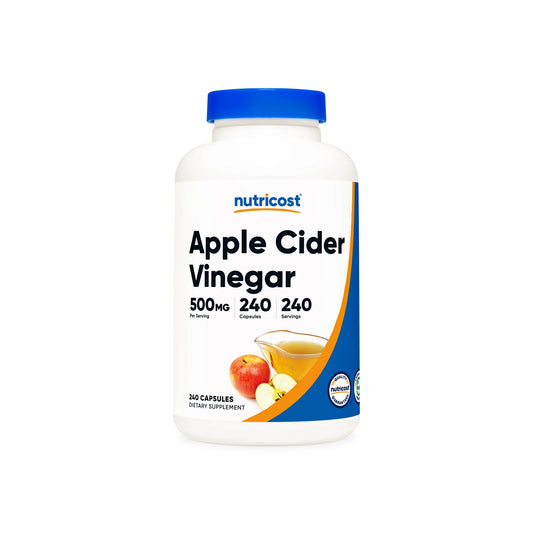 Nutricost Apple Cider Vinegar Capsules: Beneficios de la Sidra de Manzana en Cápsulas | ProHealth Shop [Panamá]