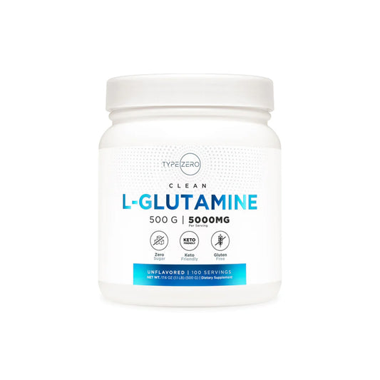 Type Zero L-Glutamine: Recuperación Muscular y Bienestar Digestivo | ProHealth Shop [Panamá]