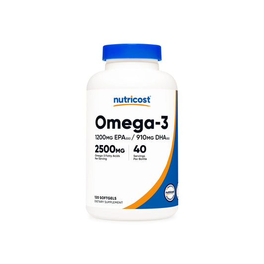 Cuida tu Salud Cardiovascular con Omega-3 de Nutricost | ProHealth Shop [Panamá]