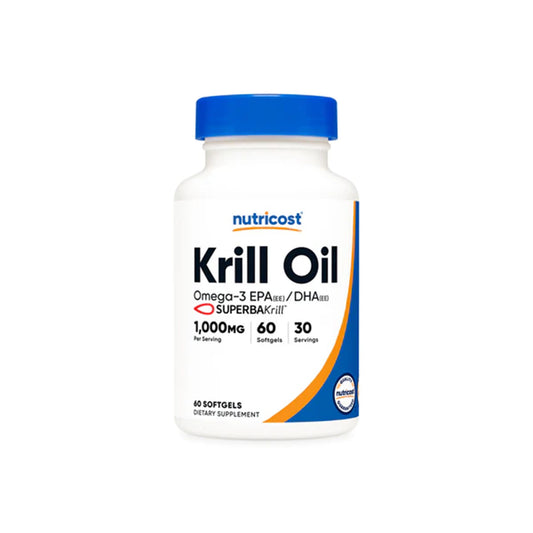 Omega-3 Puro y Potente con Krill Oil Softgels de Nutricost | ProHealth Shop [Panamá]