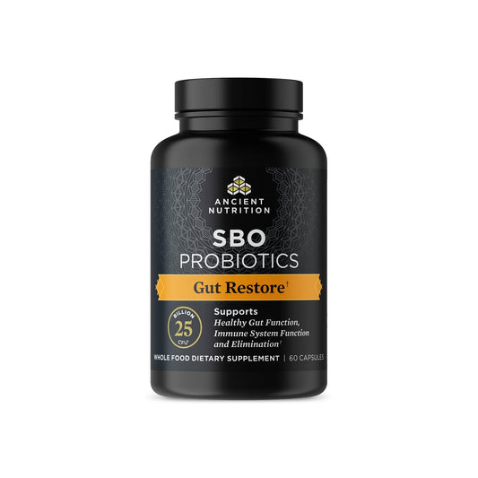 Restaura tu Bienestar Digestivo con SBO Probiotics Gut Restore de Ancient Nutrition | ProHealth Shop [Panamá]