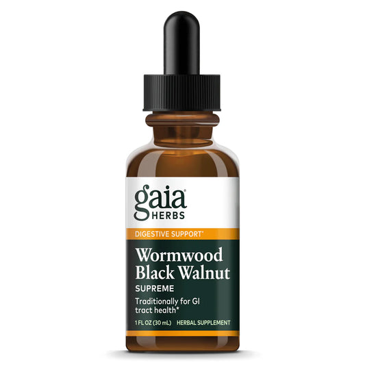 Suplemento Herbal para la Salud Intestinal: Wormwood Black Walnut Supreme de Gaia Herbs | ProHealth Shop [Panamá]