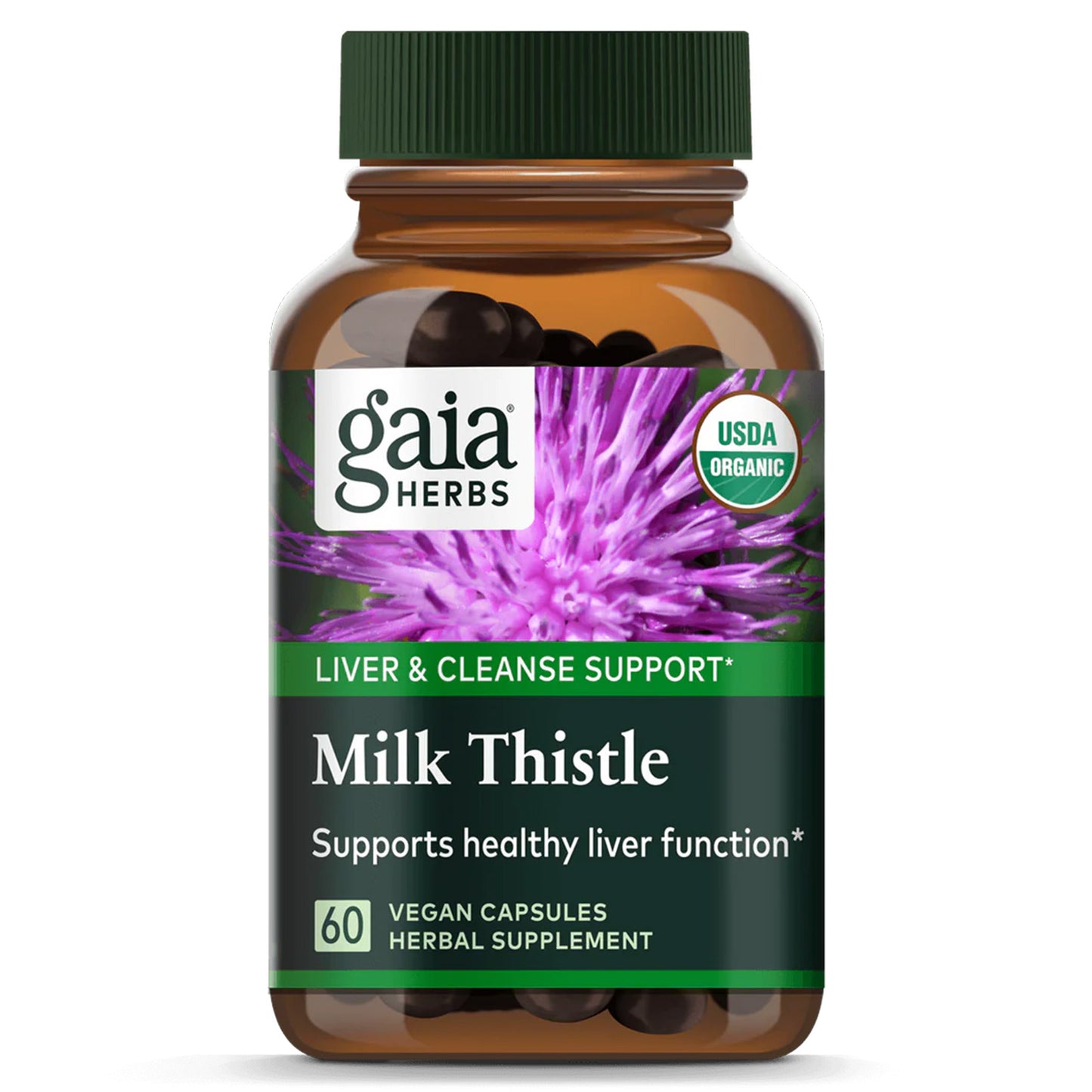 Promueve la Salud Hepática con Milk Thistle de Gaia Herbs | ProHealth Shop [Panamá]