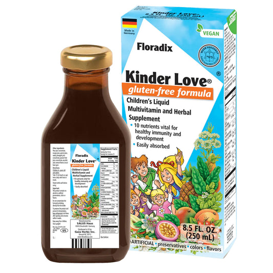 Apoya el Crecimiento Saludable de tus Hijos con Kinder Love de Floradix | ProHealth Shop [Panamá]