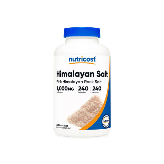 Añade Sabor y Nutrientes con Pink Himalayan Rock Salt de Nutricost | ProHealth Shop [Panamá]