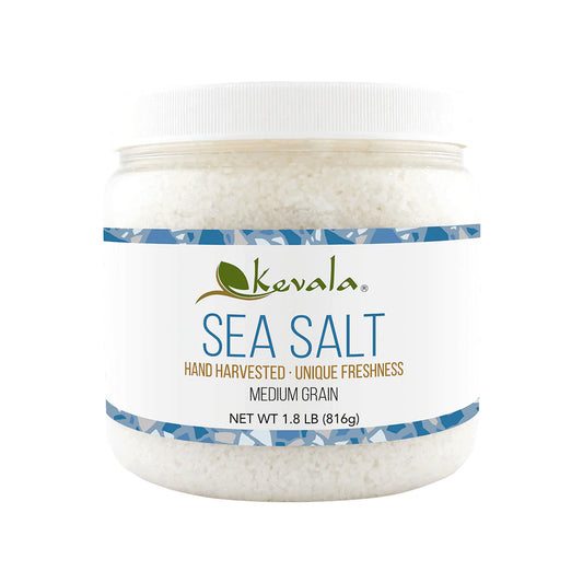 Realza tus Platos con Sea Salt Medium Grain de Kevala | ProHealth Shop [Panamá]