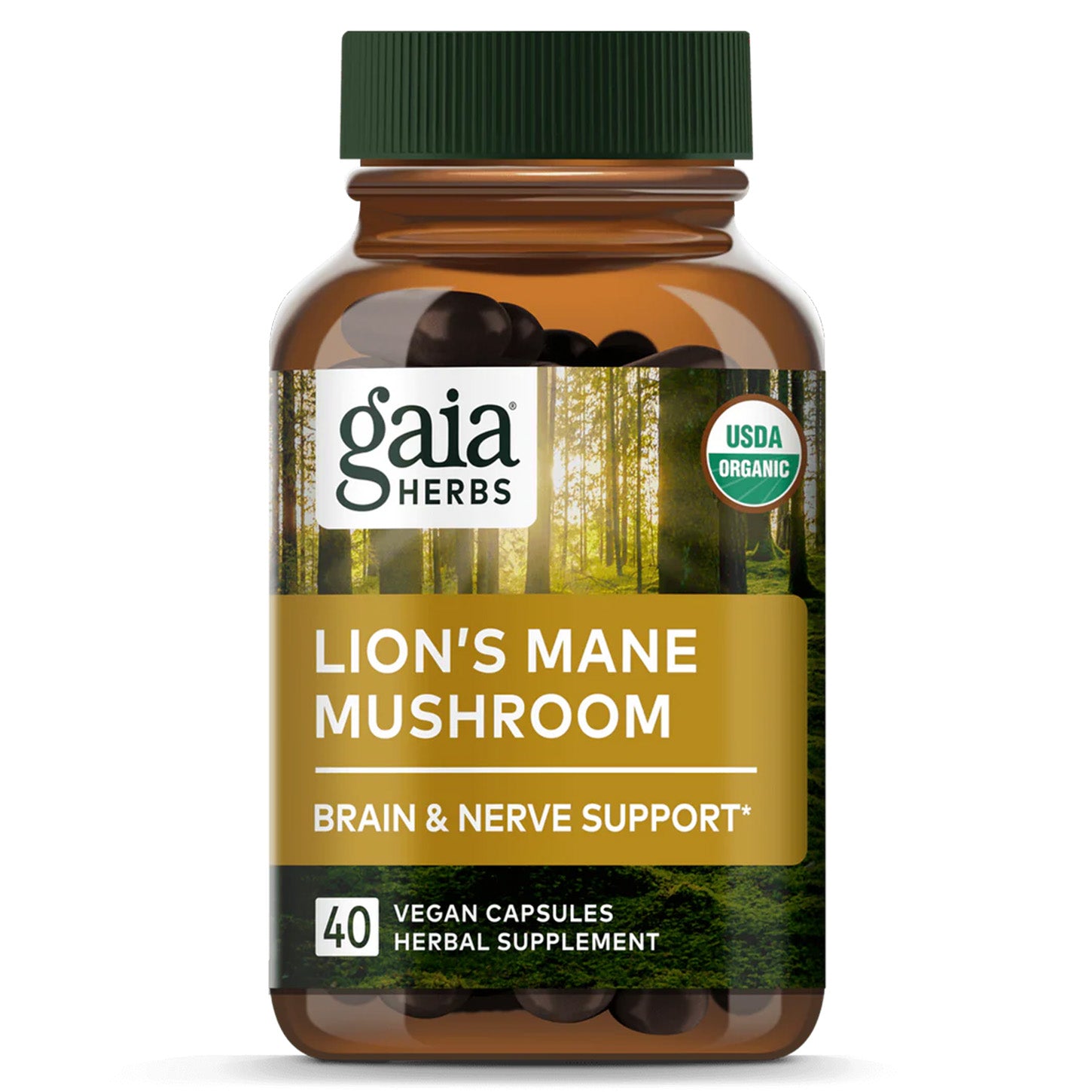 Potencia tu Salud Mental con Lion's Mane Mushroom de Gaia Herbs | ProHealth Shop [Panamá]