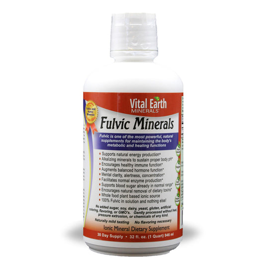 Aumenta tu Vitalidad con Fulvic Minerals de Vital Earth Minerals | ProHealth Shop [Panamá]