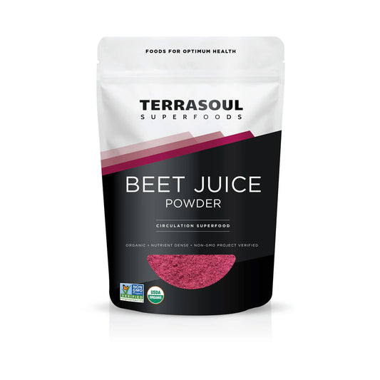 Aumenta tu Energía y Salud Cardiovascular con Beet Juice Powder de Terrasoul Superfoods | ProHealth Shop [Panamá]