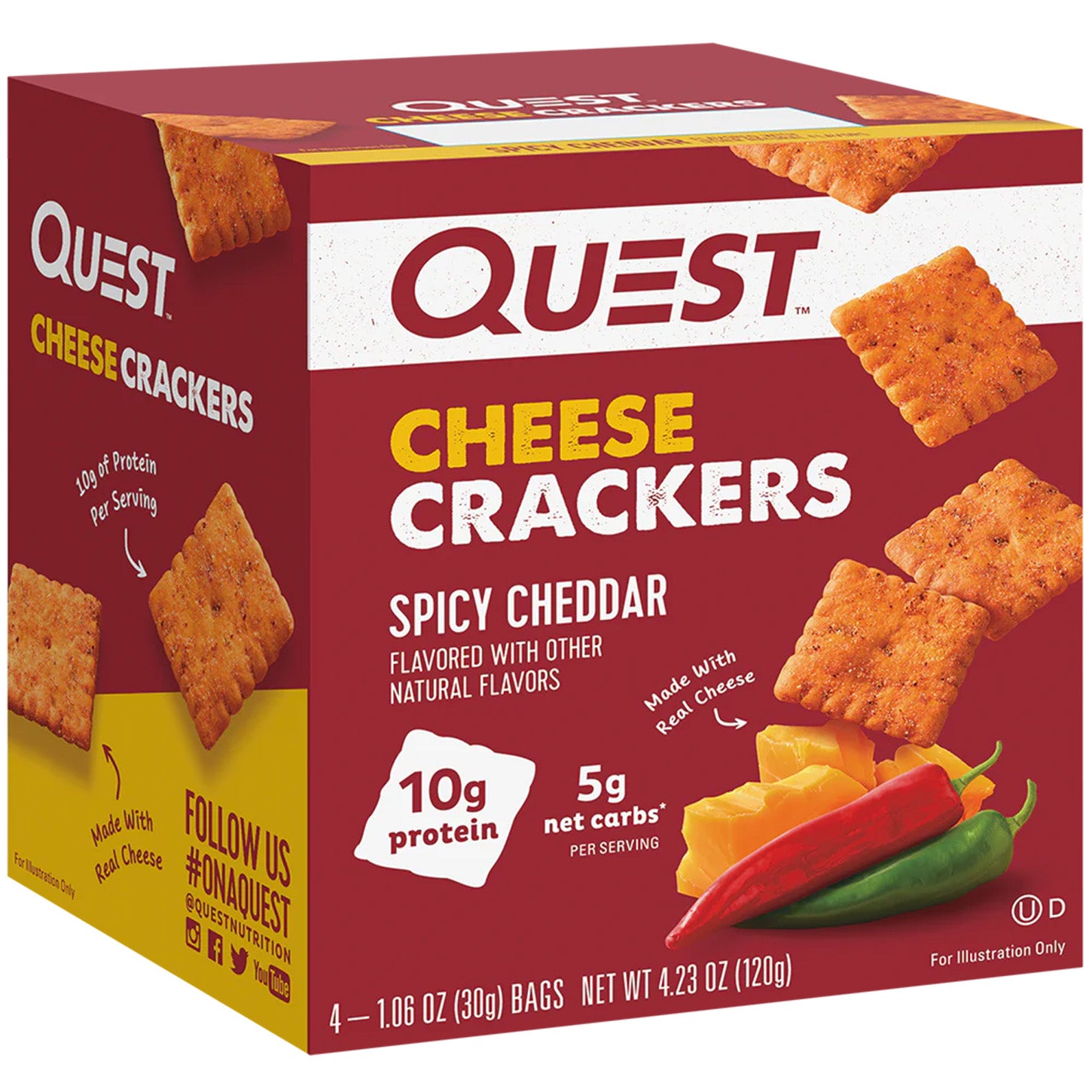 Cheese Crackers Quest Nutrition | ProHealth Shop [Panamá]