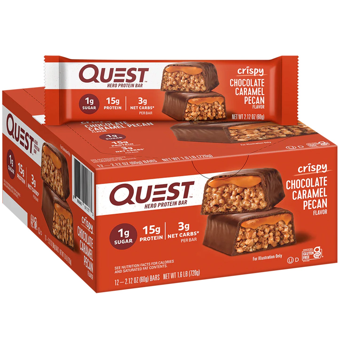 Crispy Hero Protein Bars Quest Nutrition | ProHealth Shop [Panamá]