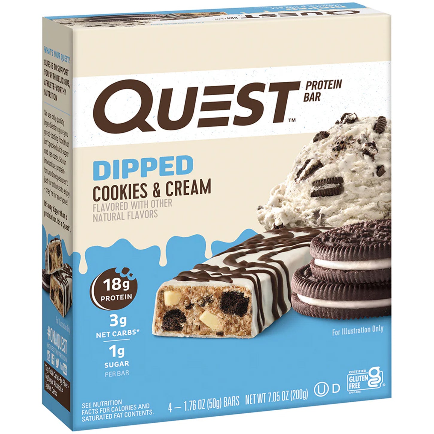 Dripped Protein Bar Quest Nutrition | ProHealth Shop [Panamá]