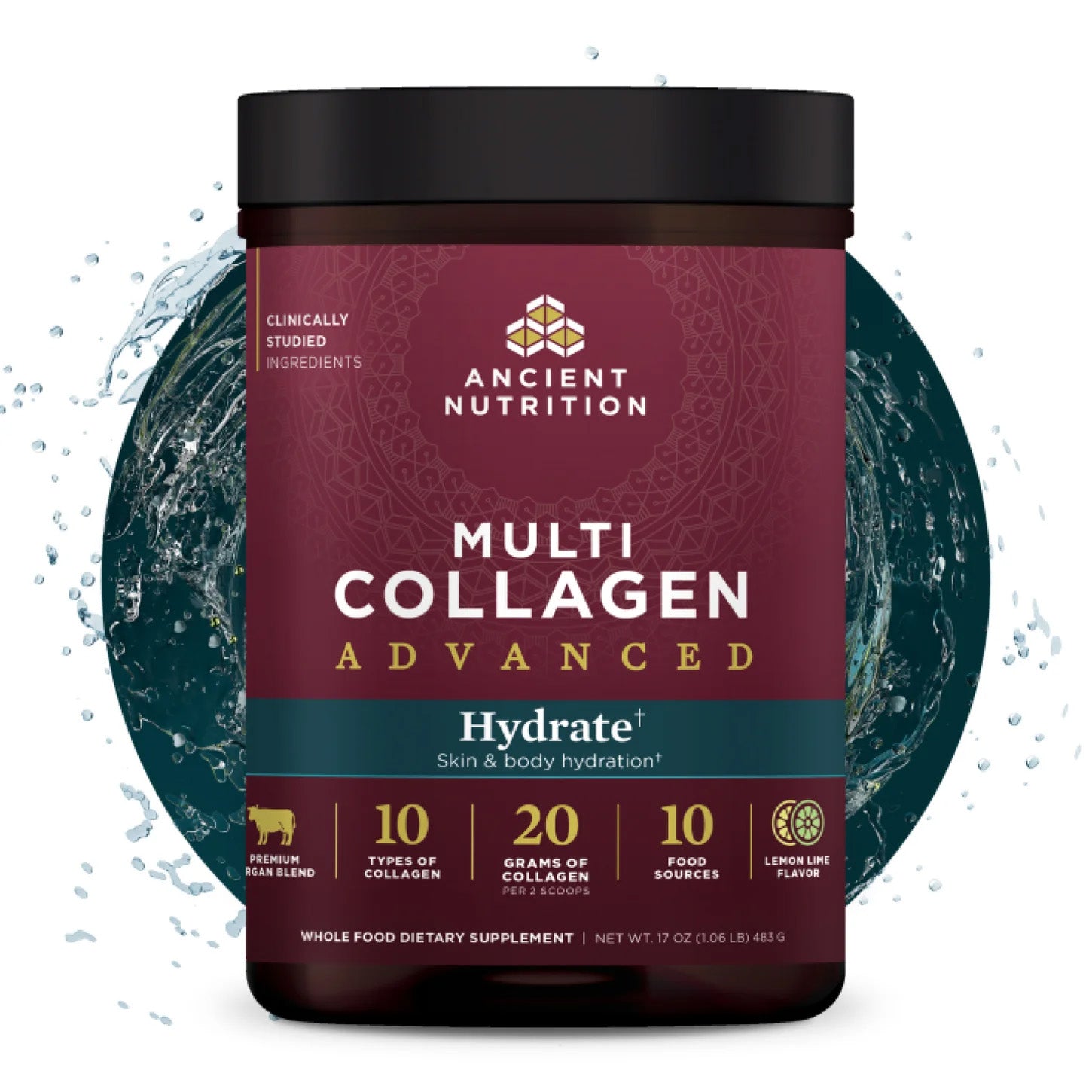 Multi Collagen Hydrate Ancient Nutrition | ProHealth Shop [Panamá]