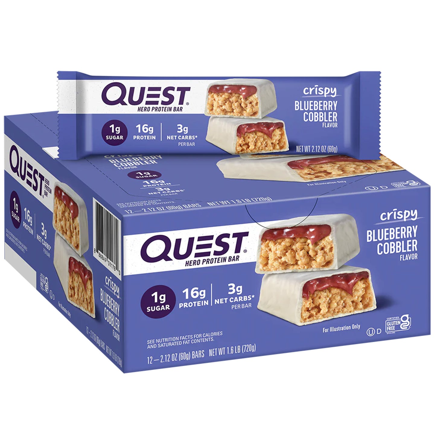 Crispy Hero Protein Bars Quest Nutrition | ProHealth Shop [Panamá]