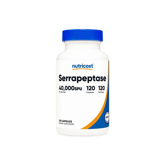 Nutricost Serrapeptase 40,000SPU 120Caps
