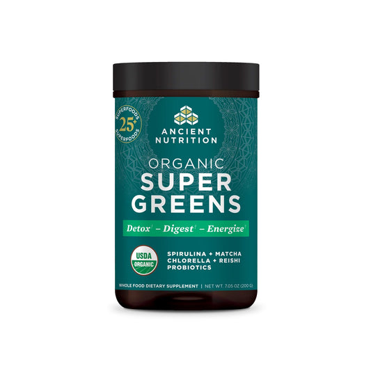 Organic Super Greens Detox Digest Energize Ancient Nutrition | ProHealth Shop [Panamá]