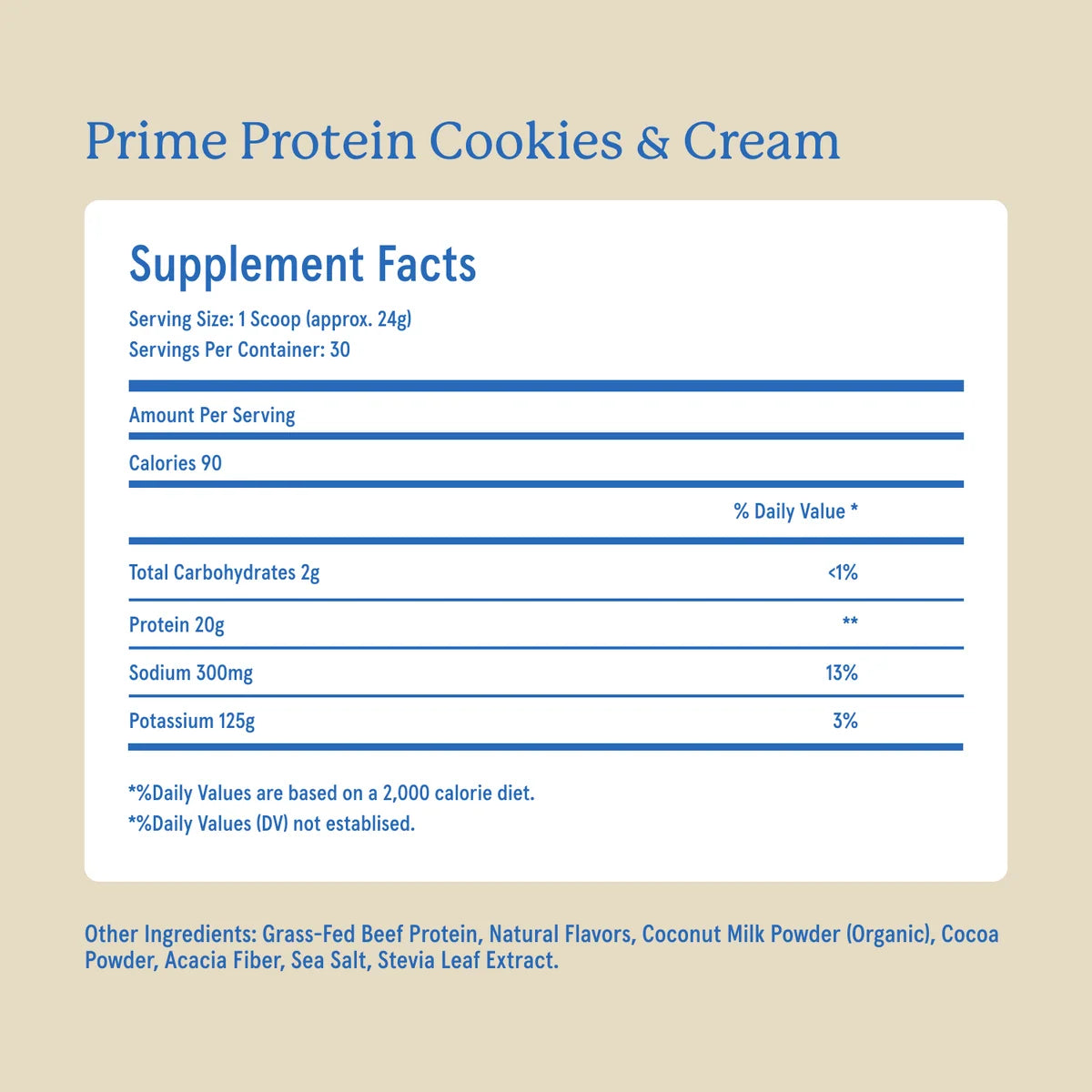 Prime Protein