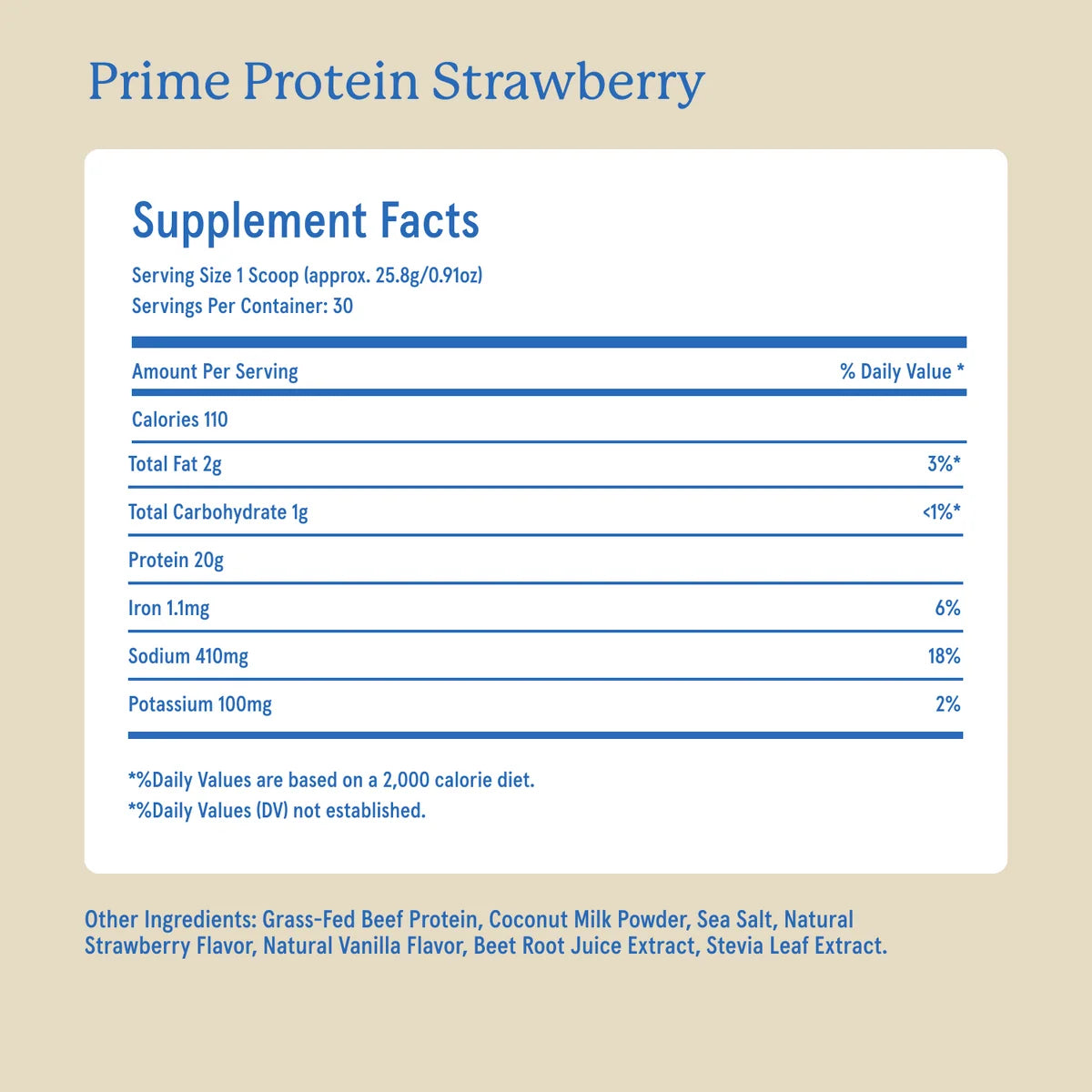 Prime Protein