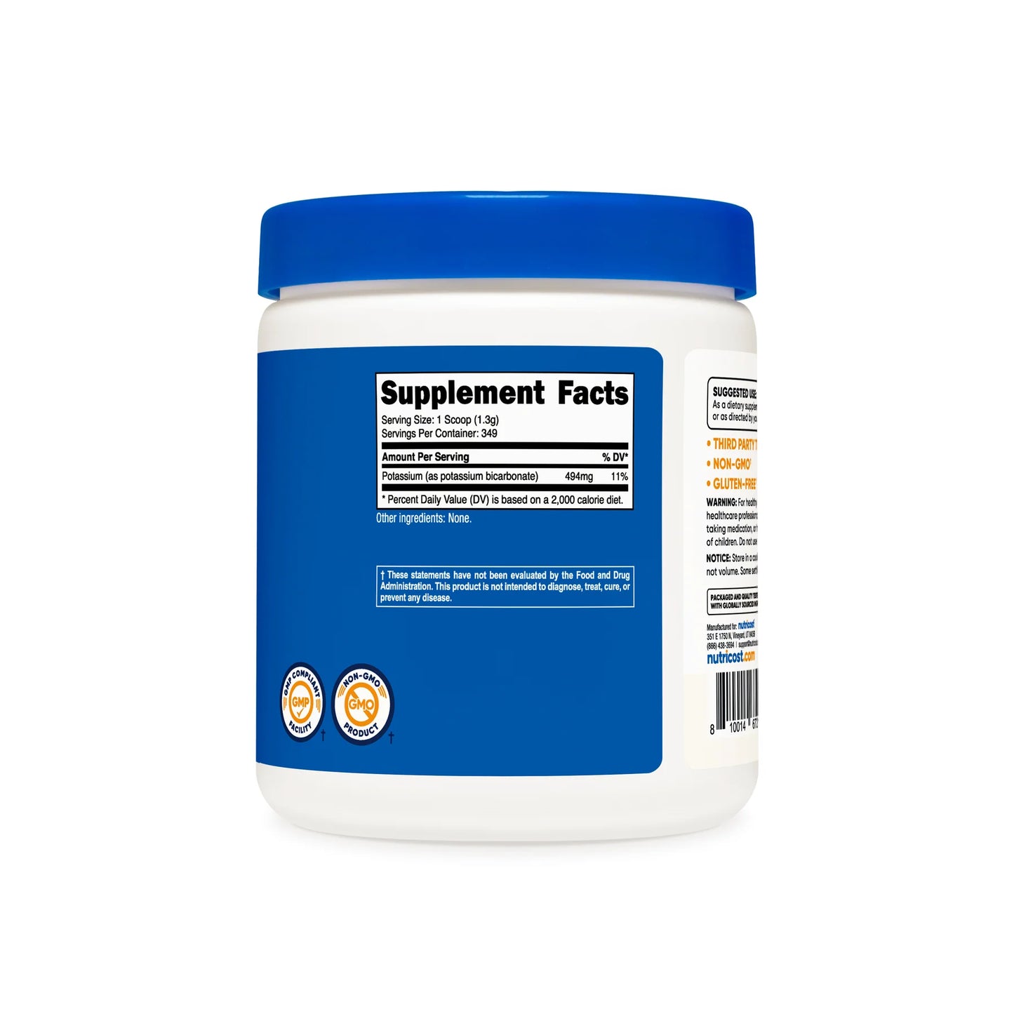 Potassium bicarbonate powder