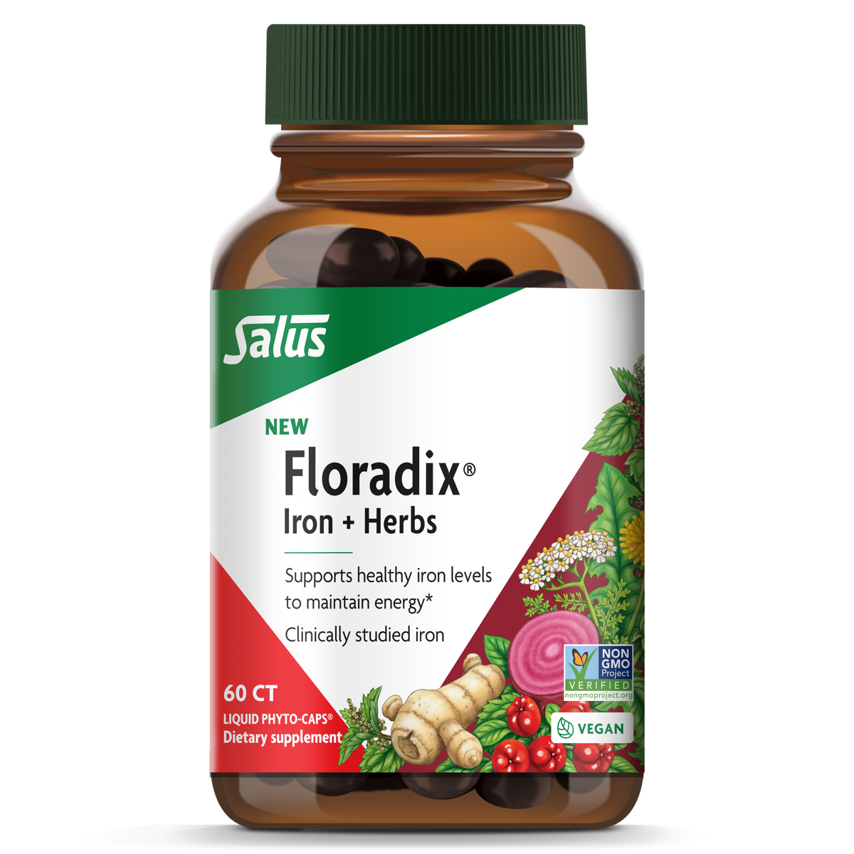 Floradix® Iron & Herbs LP Caps - 60 ct