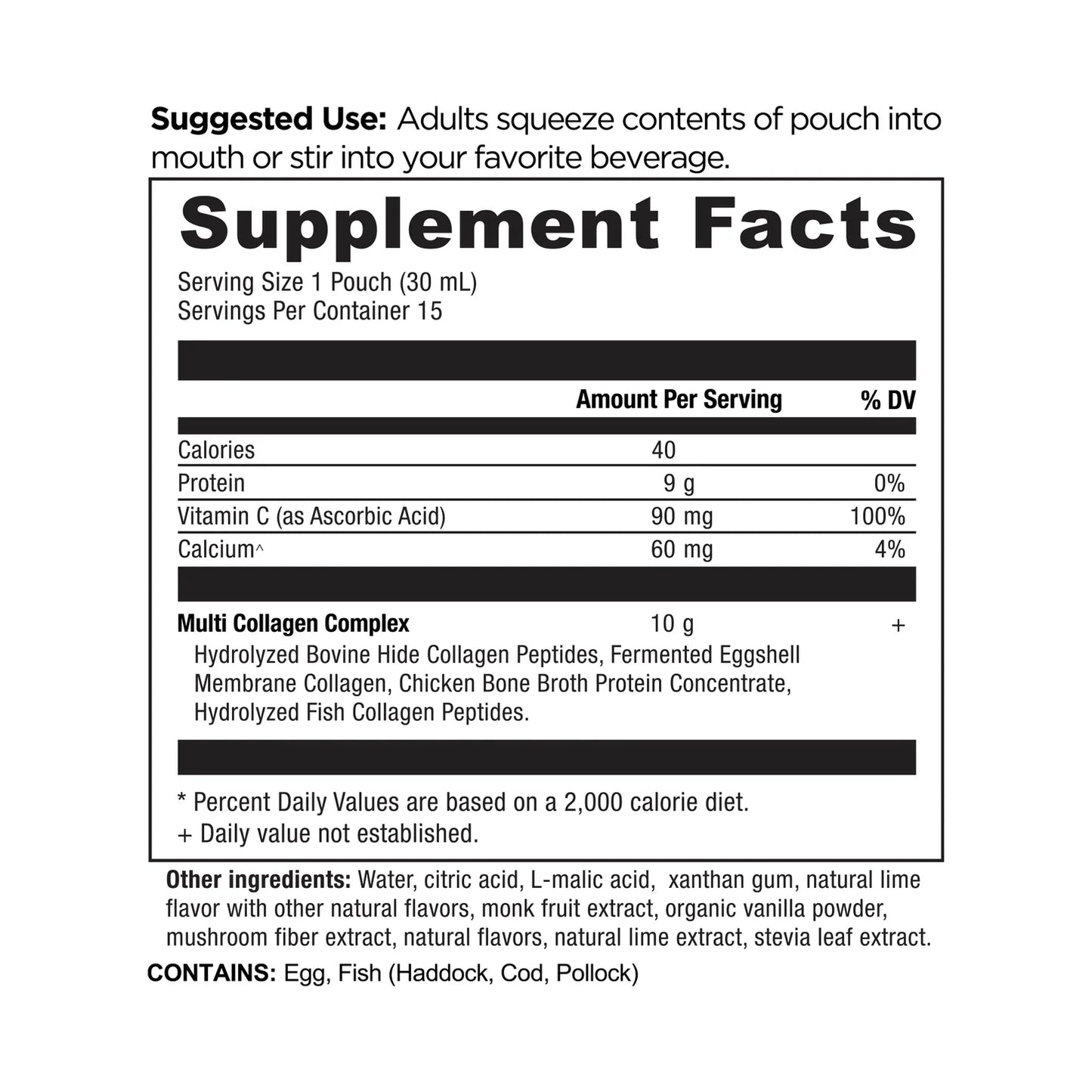 Multi Collagen Protein Gel Limón