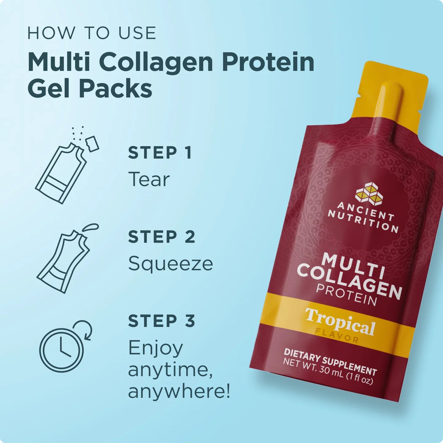 Multi Collagen Protein Gel Tropical